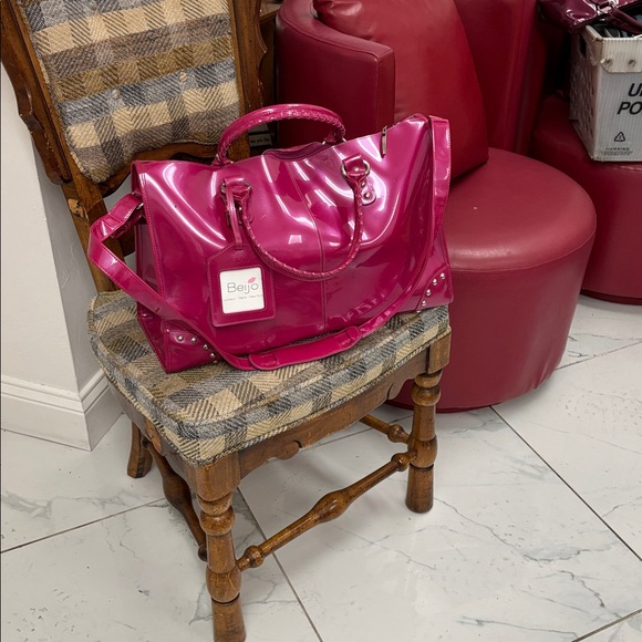Beijo Shiny Pink Tote Bag #45 - Picture 2 of 16